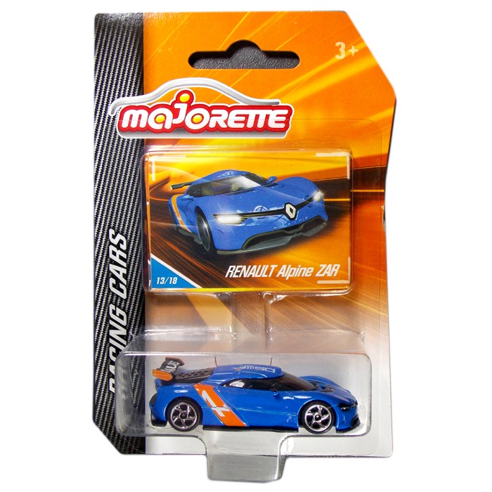 Voiture Miniature Majorette Alpine A110R Gendarmerie - Échelle 1:64, Bleu Police, Sans Boîte