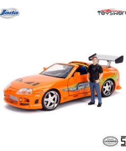 Jada Hollywood Rides Toyota Supra W/ Brian O'Conner 1995 Scale 1/24 - Mainan Anak