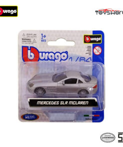 Bburago Mercedes Slr Mclaren W Blingz Rim Silver Sp Version 2004 Scale 1/64 - Mainan Anak