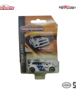 Majorette Racing Cars VW Polo R WRC - White Blue - Mainan Anak