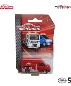 Majorette City Volkwagen Crafter - Red - Mainan Anak