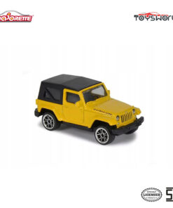 Majorette Street Cars Jeep Wrangler Rubicon - Yellow
