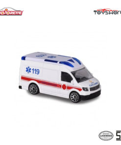Majorette Country Police - VW Crafter Ambulance 119 - White
