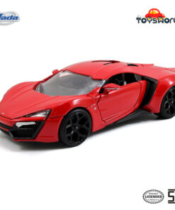 Jada Fast & Furious Lykan Hypersport Red F 7 Scale 1/32 - Mainan Anak