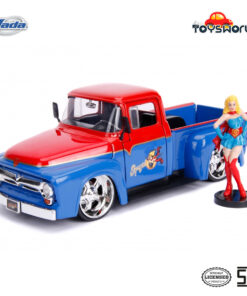 Jada Bombshells Ford F-100 With Super Girl 1956 Scale 1/24 - Mainan Anak