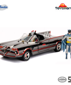 SDCC Exclusive - Jada Black Chrome 1966 Batmobile Diecast Scale 1/24 - Mainan Anak