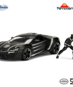 Jada Hollywood Rides Lykan Hypersport W/ Black Panther Scale 1/24 - Mainan Anak