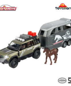 Majorette Grand Series Land Rover Horse Carrier - Mainan Anak