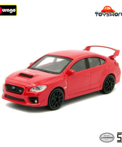 Bburago Subaru WRX STI 2017 Scale 1/43 Street Fire Asst Red