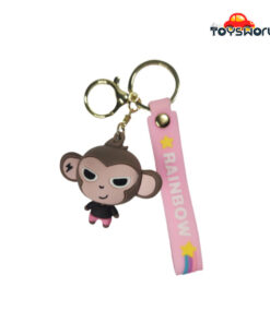 Keychain Monkey Pink