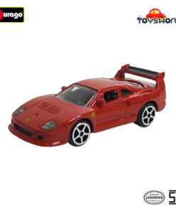 Bburago F40 Competizione Scale 1/64 Ferrari Asst Red - Mainan Anak
