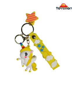Keychain Unicorn Yellow