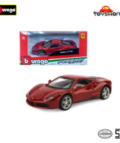 Bburago Ferrari R&P 488 GTB Scale 1/43 Vehicle Asst - Mainan Anak