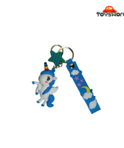 Keychain Unicorn Blue
