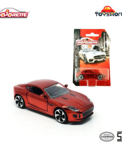 Majorette Chrome Cars Series Jaguar F-Type Red