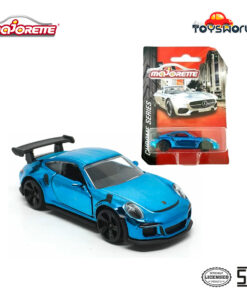 Majorette Chrome Cars Series Porsche 911GT3 R5 Light blue
