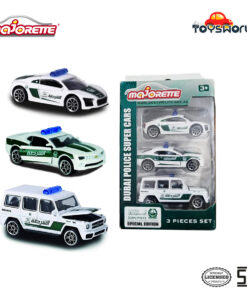 Majorette Dubai Police Supercars - 3 Pcs