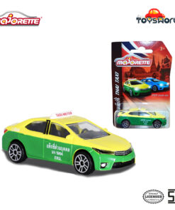 Majorette Thai Taxi Toyota Corolla Altis yellow green