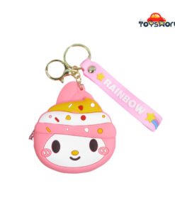 Keychain Bag Ice Cream Melody Pink