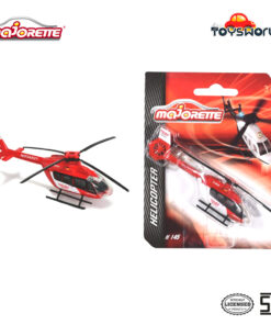 Majorette Helicopter - H145 Notarzt DRF - Red White
