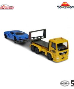 Majorette Trailer Man TGS Towing With Lamborghini - Mainan Anak