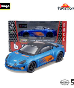 Bburago 1.43 Race Asst - Alpine A110 Cup No.36 Blue