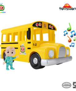 Cocomelon Feature Vehicle Yellow School Bus - Mainan Anak