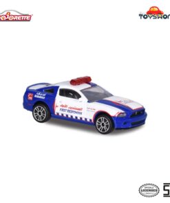 Majorette Dubai Police Ambulance - Ford Mustang Bos - Blue