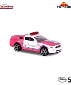 Majorette Dubai Police Ambulance - Ford Mustang Bos - Pink