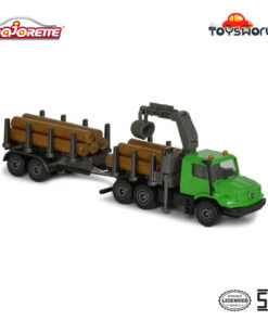 Majorette Trailer City Set Mercedes Benz Zetros (Wood)