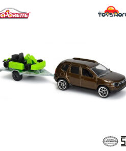 Majorette Trailer Dacia Duster Brown Kart Green