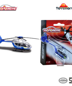 Majorette Helicopter H 145 Police - Silver Blue