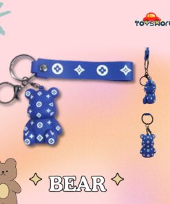 Keychain Karakter Bear Blue
