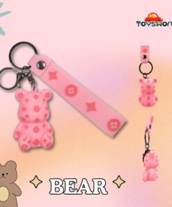 Keychain Bear Pink