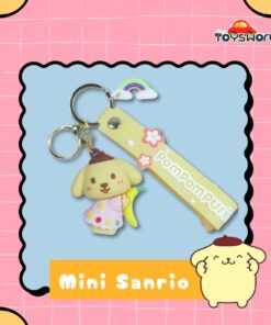 Keychain Mini Sanrio Brown with Banana