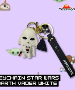 Keychain Star Wars Darth Vader White