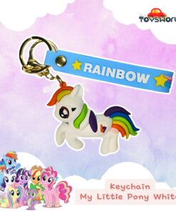 Keychain My Little Pony White