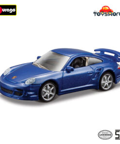 Bburago 1/64 - 2008 Porsche 911 Turbo Metalic Blue